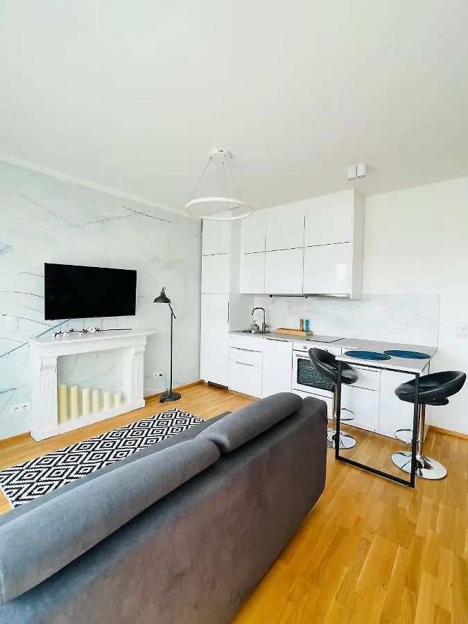 White Pearl Studio With Parking In Holesovice Прага Апартаменты